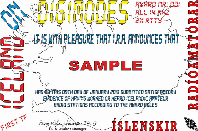 Iceland On Digimodes